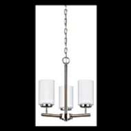 Picture of OSLO THREE LIGHT CHANDELIER