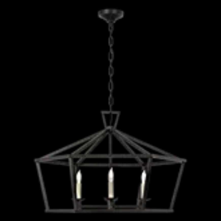 Picture of DARLANA WIDE HEXAGONAL LANTERN