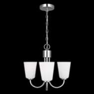 Picture of MILES THREE LIGHT CHANDELIER