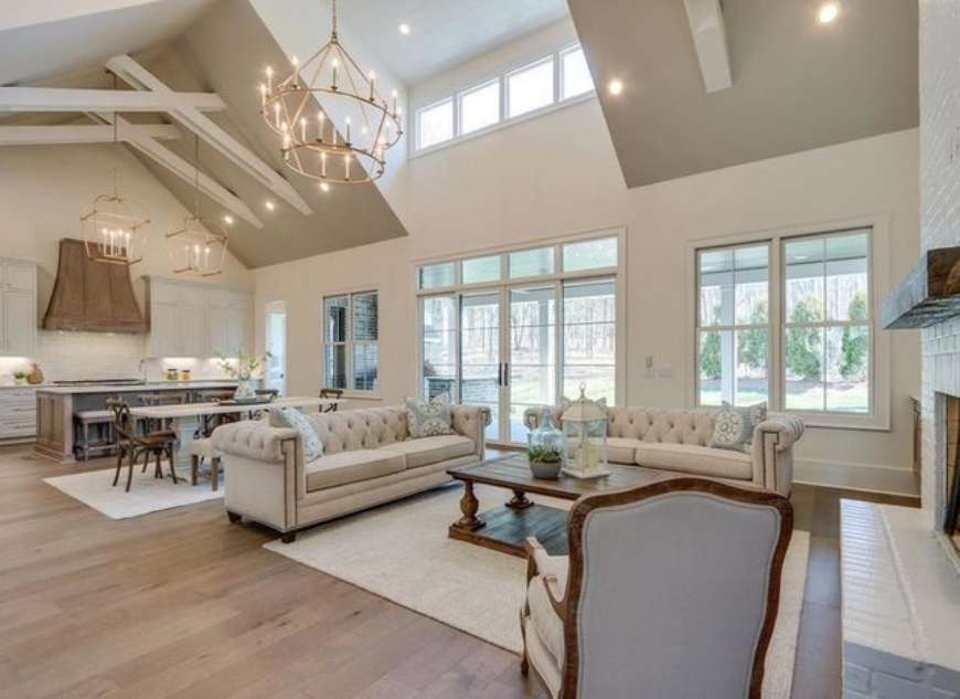 Picture of DARLANA EXTRA LARGE TWO-TIER CHANDELIER (OPEN BOX)