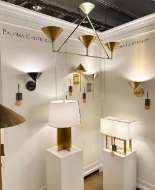 Picture of ORSAY MEDIUM 3-LIGHT LINEAR CHANDELIER (OPEN BOX)