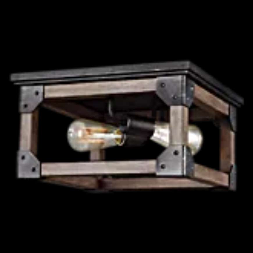 Picture of DUNNING TWO LIGHT FLUSH MOUNT