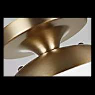 Picture of LEO HANGING GLOBE FLUSH MOUNT