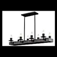 Picture of RAVENWOOD MANOR 8-LIGHT LINEAR CHANDELIER