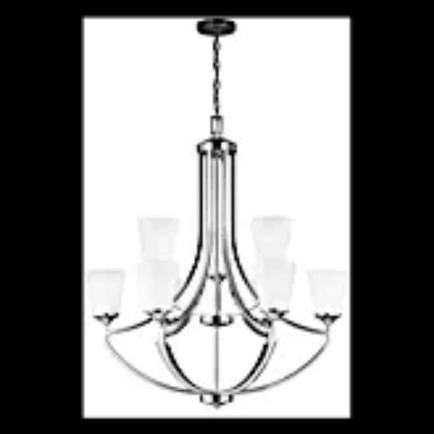 Picture of HANFORD NINE LIGHT CHANDELIER