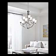 Picture of HANFORD NINE LIGHT CHANDELIER