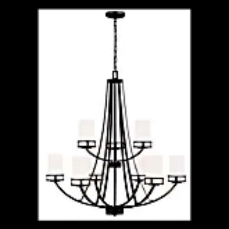 Picture of ROBIE NINE LIGHT CHANDELIER