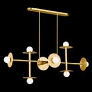 Picture of NODES LARGE LINEAR CHANDELIER
