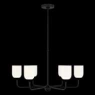 Picture of EMILE SIX LIGHT CHANDELIER