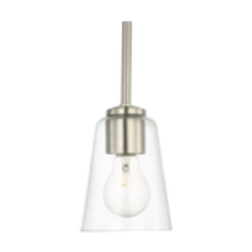 Picture of MILES ONE LIGHT MINI-CLEAR GLASS PENDANT