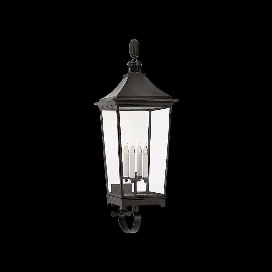 Picture of ROSEDALE CLASSIC LARGE TALL BRACKETED WALL LANTERN
