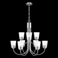 Picture of MILES LARGE CLEAR GLASS CHANDELIER