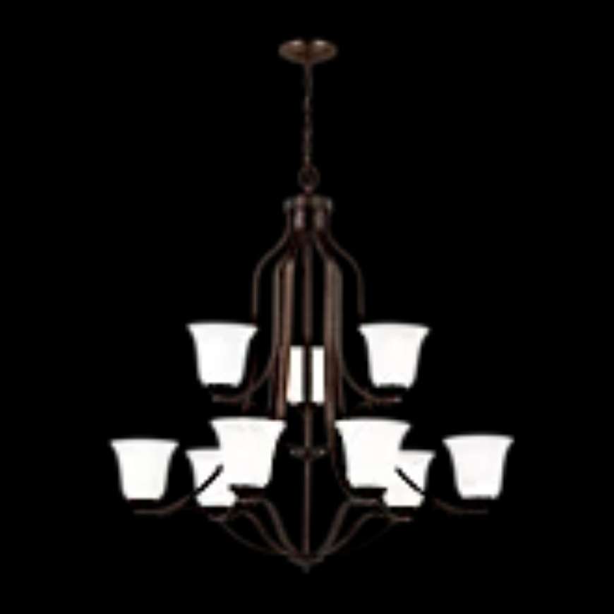 Picture of EMMONS NINE LIGHT CHANDELIER