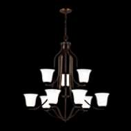 Picture of EMMONS NINE LIGHT CHANDELIER
