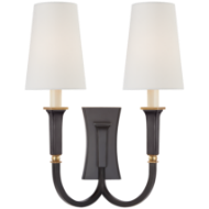 Picture of DELPHIA LARGE DOUBLE ARM SCONCE (OPEN BOX)