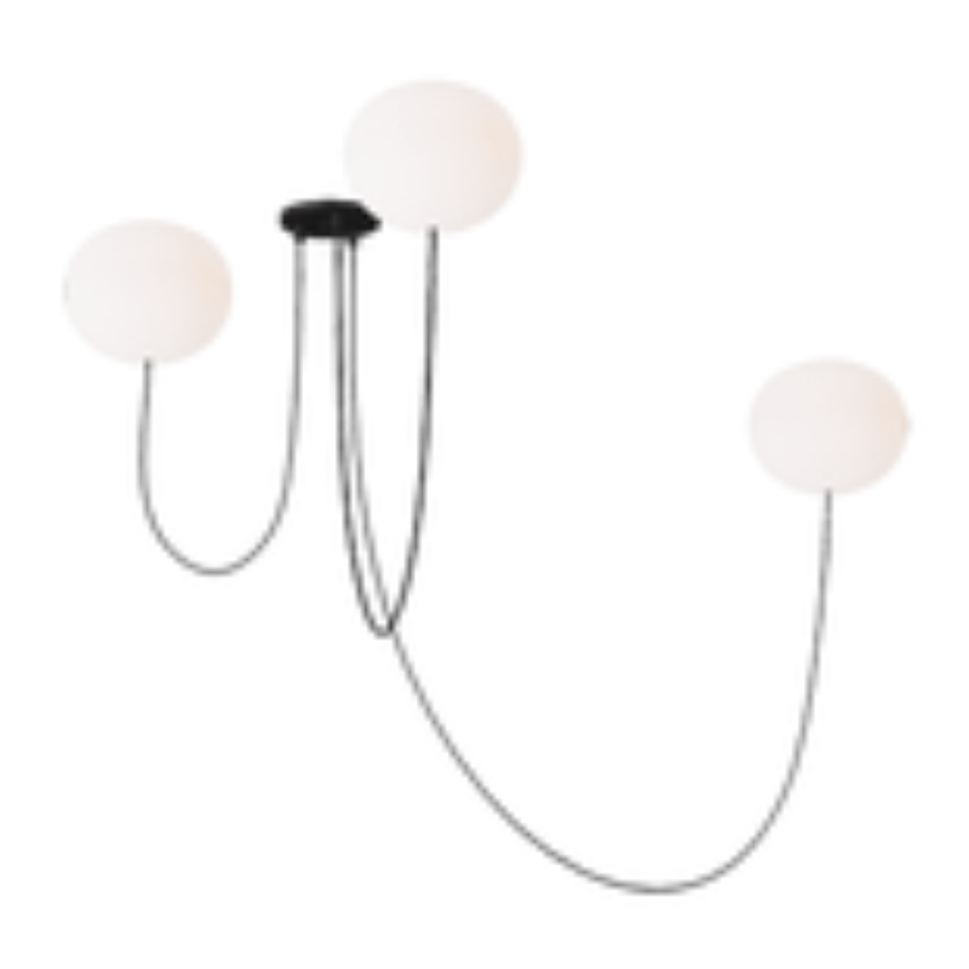 Picture of HELIUM MEDIUM 3 LIGHT CHANDELIER