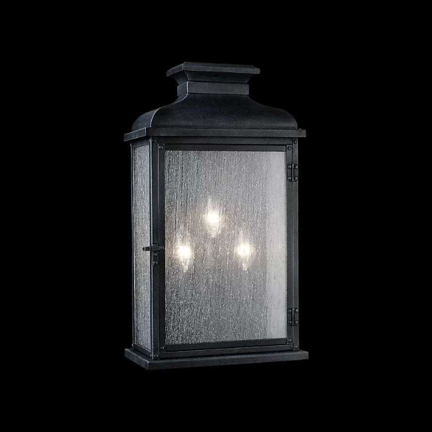 Picture of PEDIMENT WIDE WALL LANTERN