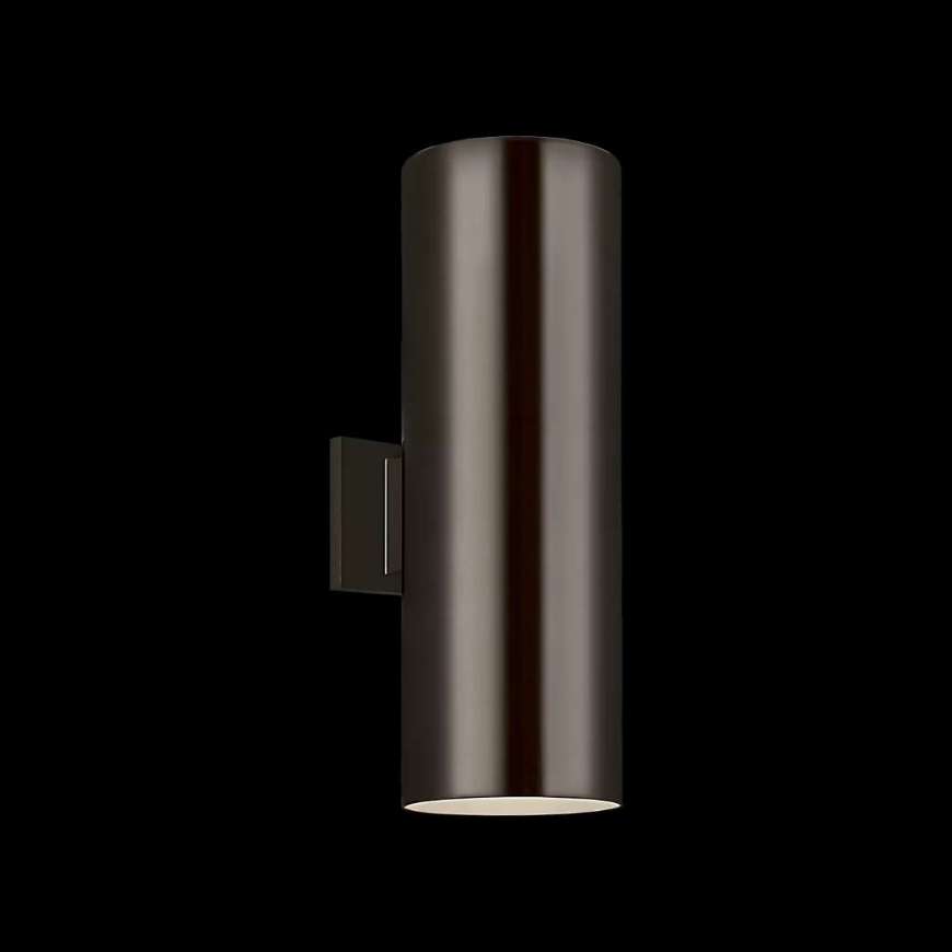 Picture of OUTDOOR CYLINDERS LARGE 2 LED WALL LANTERN