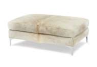 Picture of LAUREN CHROME RECTANGULAR OTTOMAN