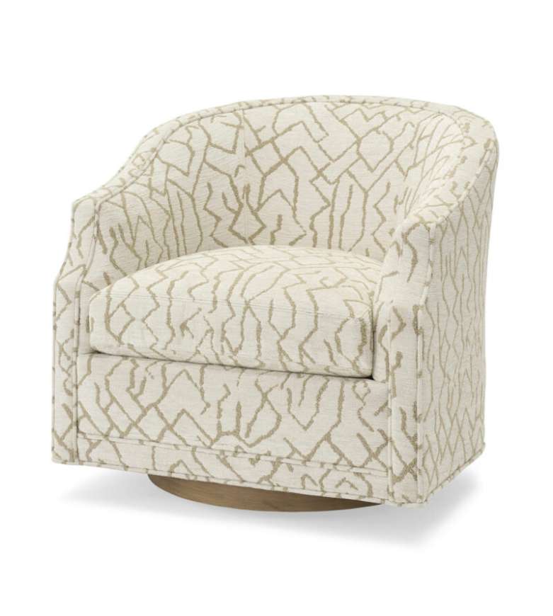 Picture of CARLY WOOD SWIVEL CHAIR