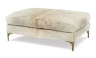 Picture of LAUREN BRONZE RECTANGULAR OTTOMAN