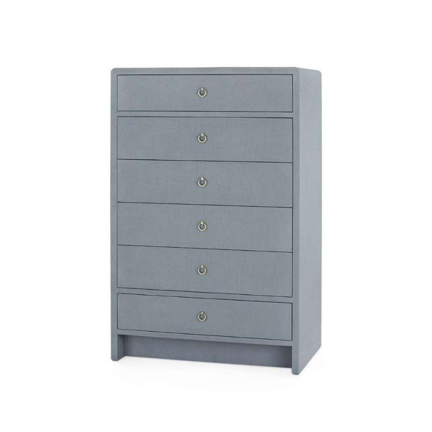 Picture of BRYANT TALL 6-DRAWER, WINTER GRAY