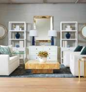 Picture of NORMA LARGE SQUARE COFFEE TABLE, BURL