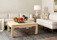 Picture of BETHANY LARGE SQUARE COFFEE TABLE, NATURAL TWILL