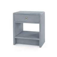 Picture of BENJAMIN LINEN 1-DRAWER SIDE TABLE, WINTER GRAY