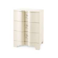 Picture of BARDOT 3-DRAWER SIDE TABLE, CANVAS CREAM