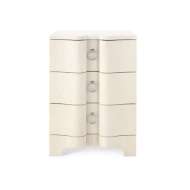 Picture of BARDOT 3-DRAWER SIDE TABLE, CANVAS CREAM