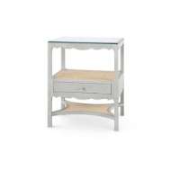Picture of ARIANNA 1-DRAWER SIDE TABLE, SOFT GRAY