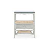 Picture of ARIANNA 1-DRAWER SIDE TABLE, SOFT GRAY