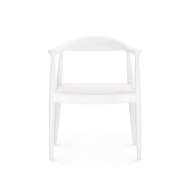 Picture of DANISH ARMCHAIR, EGGSHELL WHITE