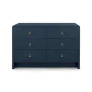 Picture of BRYANT LINEN EXTRA LARGE 6-DRAWER, BLUE STEEL