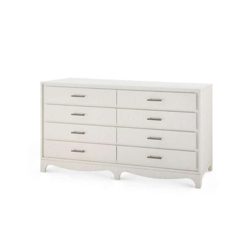 Picture of BARRETT EXTRA LARGE 8-DRAWER, SAND WHITE