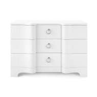Picture of BARDOT LARGE 3-DRAWER, CHIFFON WHITE