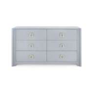 Picture of AUDREY EXTRA LARGE 6-DRAWER, WASHED WINTER GRAY