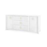 Picture of AUDREY 3-DRAWER & 2-DOOR CABINET, CREAM