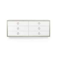 Picture of ANSEL EXTRA LARGE 6-DRAWER, CHIFFON WHITE