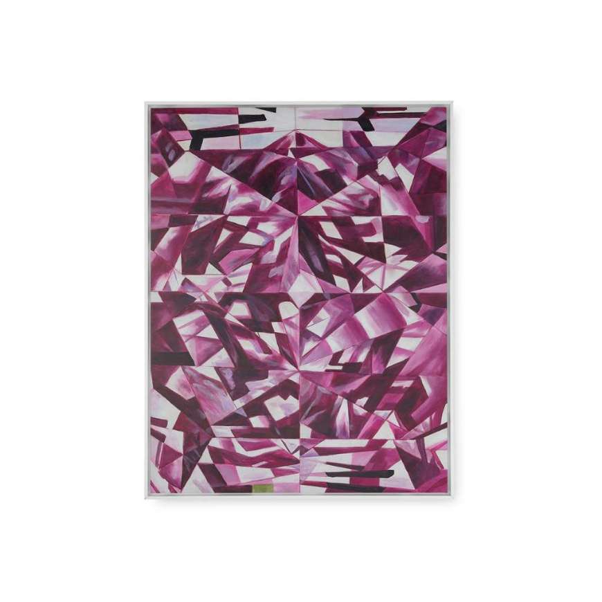 Picture of ASHA FRAMED CANVAS, PURPLE
