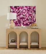 Picture of ASHA FRAMED CANVAS, PURPLE