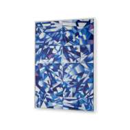 Picture of ASHA FRAMED CANVAS, BLUE