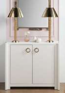 Picture of APPLE & PEAR SET OF 2 PORCELAINS, BLANC DE CHINE