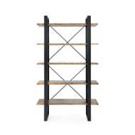 Picture of ODEON ETAGERE, ANTIQUE BRASS AND DARK BRONZE
