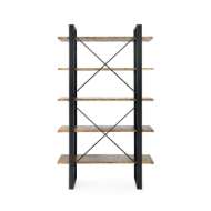 Picture of ODEON ETAGERE, ANTIQUE BRASS AND DARK BRONZE