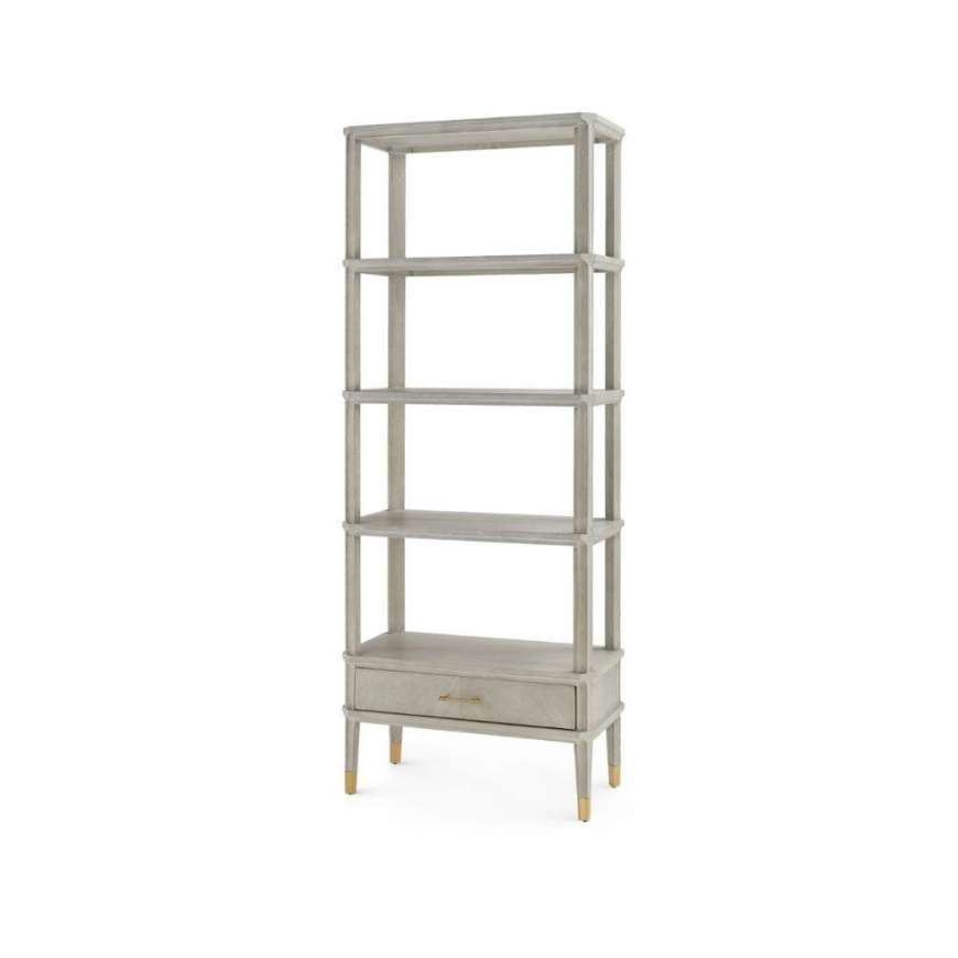 Picture of BERTRAM ETAGERE, SOFT GRAY