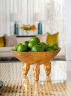 Picture of AKAI LARGE BOWL, GOLD LEAF