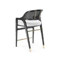 Picture of EDWARD COUNTER STOOL, JET BLACK