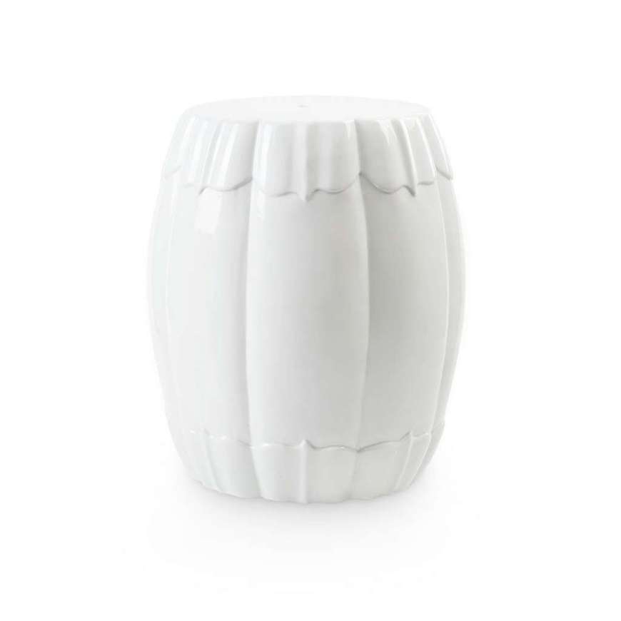 Picture of SUNDAR STOOL/SIDE TABLE, COOL WHITE